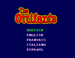 The Ottifants screenshot 3 for Sega Master System